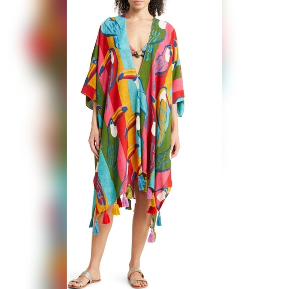 NWT Farm Rio Wonderful Cover Up - Picture 1 of 4